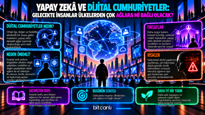 Yapay Zekâ ve Dijital Cumhuriyetler: Gelecekte İnsanlar Ülkelerden Çok Ağlara mı Bağlı Olacak?